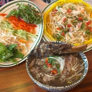 [서울/발산] 베트남 음식 입문자도 맛있게 먹기 좋은 반쎄오 왕갈비쌀국수 맛집 넴넴