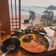 [인천 을왕리 맛집] 뷰도 좋고 맛도 좋은 을왕리 왕산해수욕장 맛집 '조만간 식당'