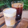 텐퍼센트커피 텐라떼 메뉴 크림과 커피의 조화로운 맛