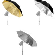 [ 신제품 안내 ] 호루스벤누 스튜디오용 우산 MGX-UR110 3종 (110cm/엄브렐러/조명촬영용)