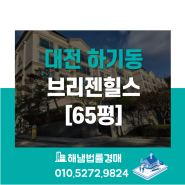 대전 유성구 하기동 브리젠힐스 65평 고급빌라 법원경매