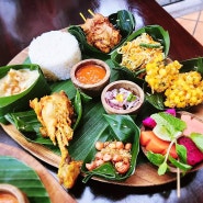 발리 자유여행 우붓 가볼만한곳 가정식 맛집 인다컴파운드와룽 인도네시아 대표음식 나시짬뿌르