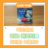 북한에선 'USB 메모리'를 뭐라고 부를까? #북한말