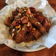 소떡소떡과 치즈볼도 맛있는 행당동 치킨 호치킨 한양대점 호차오 후기