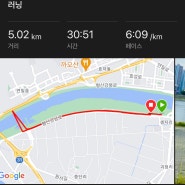 5km/30:51