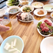 독산동 우시장 소고기 맛집 단체회식 송학식당