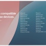 애플, iOS 18의 지원 모델 목록을 공개해