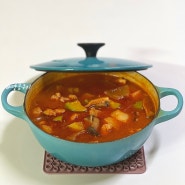 돼지고기고추장찌개 만드는 법 찌개요리 돼지고기앞다리살요리 여름채소요리 캠핑요리 돼기고기고추장찌개 만들기 레시피