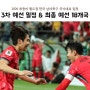 2026 북중미 월드컵 한국 남자축구 국가대표 일정 3차 예선 일정 아시아 최종 예선 18개국