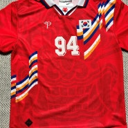 오버더피치 X붉은악마 1994 대한민국 유니폼 가격,사이즈 구매후기