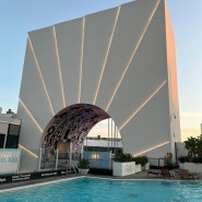 LA 로우스 할리우드 호텔, 미국서부여행 LA 숙소 수영장