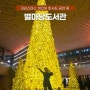 코엑스 별마당도서관 트리 빛의 여정 시간 크리스마스 공연 미디어파사드