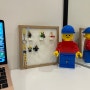 레고 조립판으로 키 홀더 만들기 (Making a key holder with Lego Baseplate)