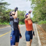 2024.06.06] 친구와 기장 웨이브온도 다녀온 부산 자전거 라이딩(아이유고개, 기장해물칼국수)