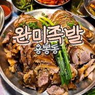 광주 전철우사거리맛집, 완미족발