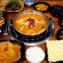 울산밥집 한옥집김치찜 울산시청점, 김치찌개+김치찜 반반