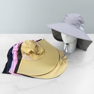 다농 자외선차단모자 -뒷목 가림형 모자