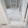 울주 웅촌 22평 내부도색 과정 . 욕실 욕조부분 방수 - 호호가가 홈디자인