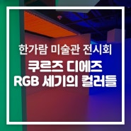 한가람미술관 체험형 전시회, 크루즈 디에즈 RGB 세기의 컬러들