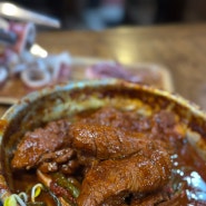 순천 연향동 술집 밥집 홍성준 매운 양푼갈비 맛집 :)