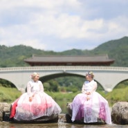 전주 한옥마을 출사지 한복 대여 비빔한복 입고 인생사진