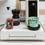 라다미노 슬라이딩수납함 버츄오 커피캡슐 보관함 활용하기