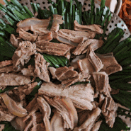 충북 옥천 맛집 가마솥흑염소에서 사계절보양식 흑염소탕 수육 먹고온 후기