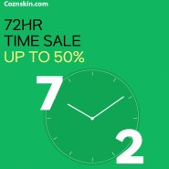 코즈엔스킨72HR TIME SALE UP TO 50%
