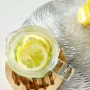레몬물 디톡스 엄정화 오이레몬물 레몬닦는법