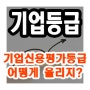 기업신용평가등급 어떻게 올리고 평가할까