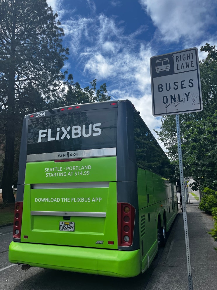 밴쿠버 시애틀 버스여행 Quick Shuttle / Flix Bus 후기 : 네이버 블로그