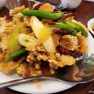 압구정중식 가담 고추 탕수육 맛집인데 중국냉면도 맛나네