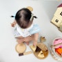 11개월 아기 원목교구 숲소리 생일케이크