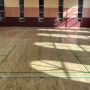 [코리안샌더스] 체육관스포츠라인마킹(공주 중동초등학교)