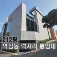 강남 사옥 임대 200평대 역삼동 럭셔리 통임대