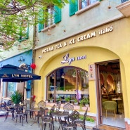 푸꾸옥 선셋타운 카페 : 유럽감성 로컬카페 Lyn hotel 아아 오렌지레모네이드