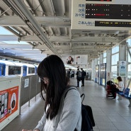 2024年 6月 여름 일본여행 1일차: 김포공항에서 하네다공항으로, 도쿄 모노레일, 미로같은 신주쿠역, 첫끼는 서브웨이 데리야끼치킨