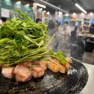 목구멍 구로디지털단지점 방문후기 투툼한 삼겹살 맛있는 구디고기집