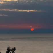 [제주] 동쪽 뚜벅이여행 성산일출봉 혼자 일출 보러 간 후기 / 해돋이 시간