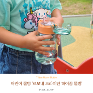 트라이탄 BPA FREE 소재의 르모네 유아 어린이 유치원물병