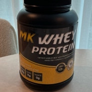 다이어트에 필수품 단백질보충제 / 엠케이웨이프로틴 초코맛