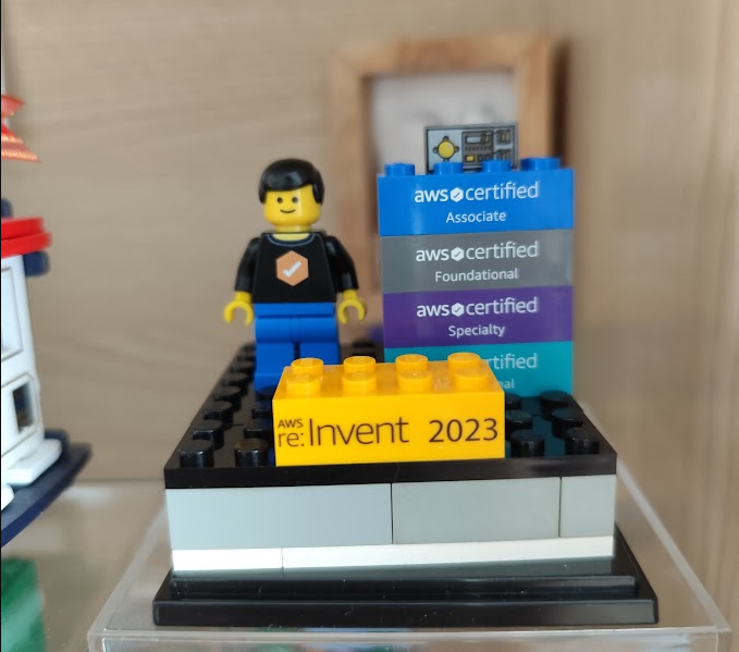 [LEGO] aws re:Invent 2023 자격증 획득 유저 레고 피규어 : 네이버 블로그