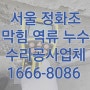 동작구 흑석동 정화조막힘 역류 사당 정화조수리 공사업체