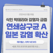 일본 감염병 STSS 전염 급증, 식인박테리아 확산에 일본여행 비상