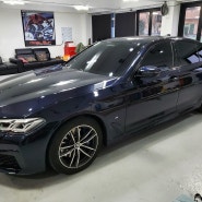 부산크롬죽이기 BMW 5시리즈 창문테두리(윈도테두리) 크롬몰딩 가니쉬까지 OK~