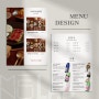 【메뉴디자인】 부처리호수_ 음식 이미지를 사용하여 매장의 특색을 살린 식당 메뉴판 내지 디자인