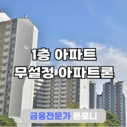1층 아파트 무설정 아파트론 한도 넉넉하게 진행한 후기