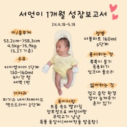 육아기록 1개월 아기 성장보고서 손싸개 졸업 라라스베개 입문 첫 터미타임