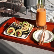 맛있고 건강한 다이어트는 일산 키토김밥 디톡스 카페 [쉴만한물가] 상큼한 해독주스도 있어요!