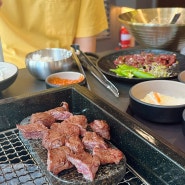인천 검단 맛집 / 고기집 육국에서 한우 먹고 온 후기